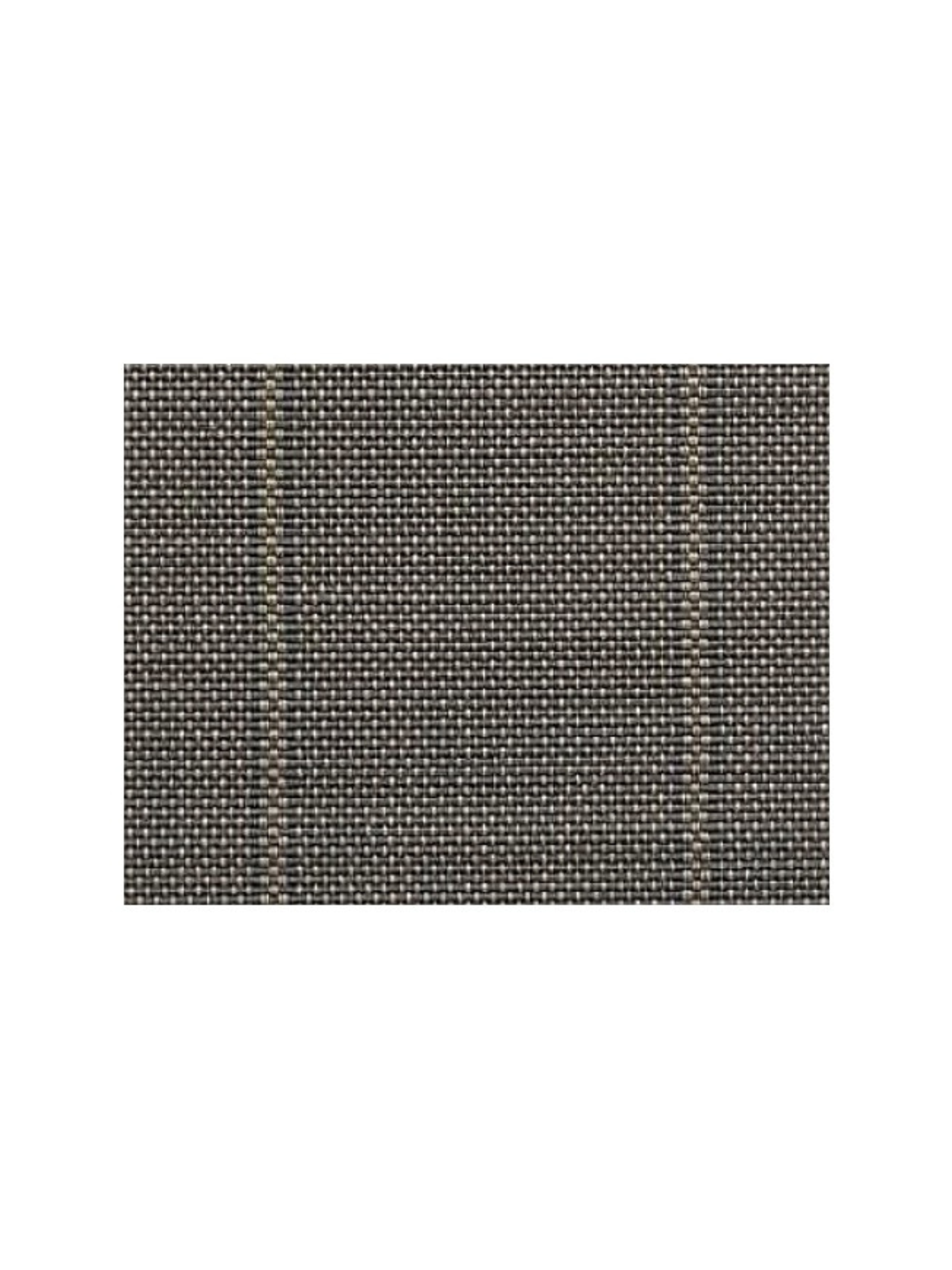 Custom woven wood Roman shades in contemporary home with soft neutral tones