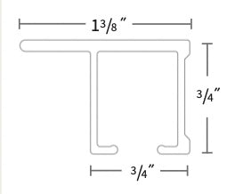 Forest CM aluminum ceiling mounted drapery track system for luxury window treatments