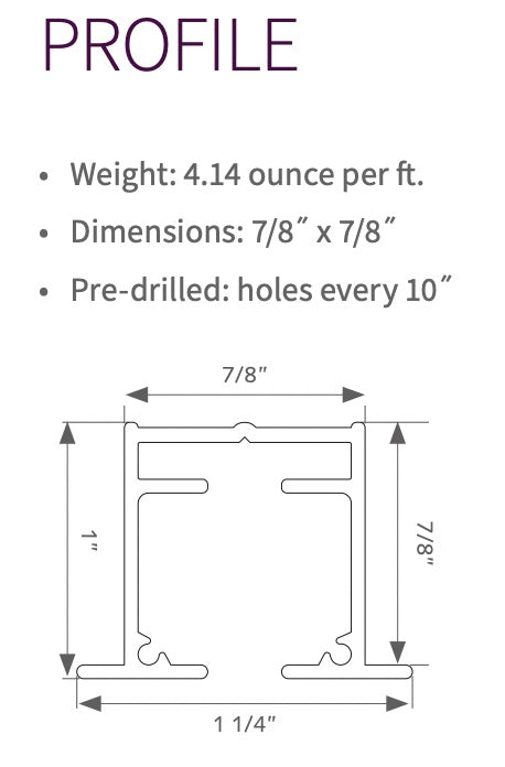 Forest CS Recess concealed aluminum curtain track for custom recessed ceiling drapery