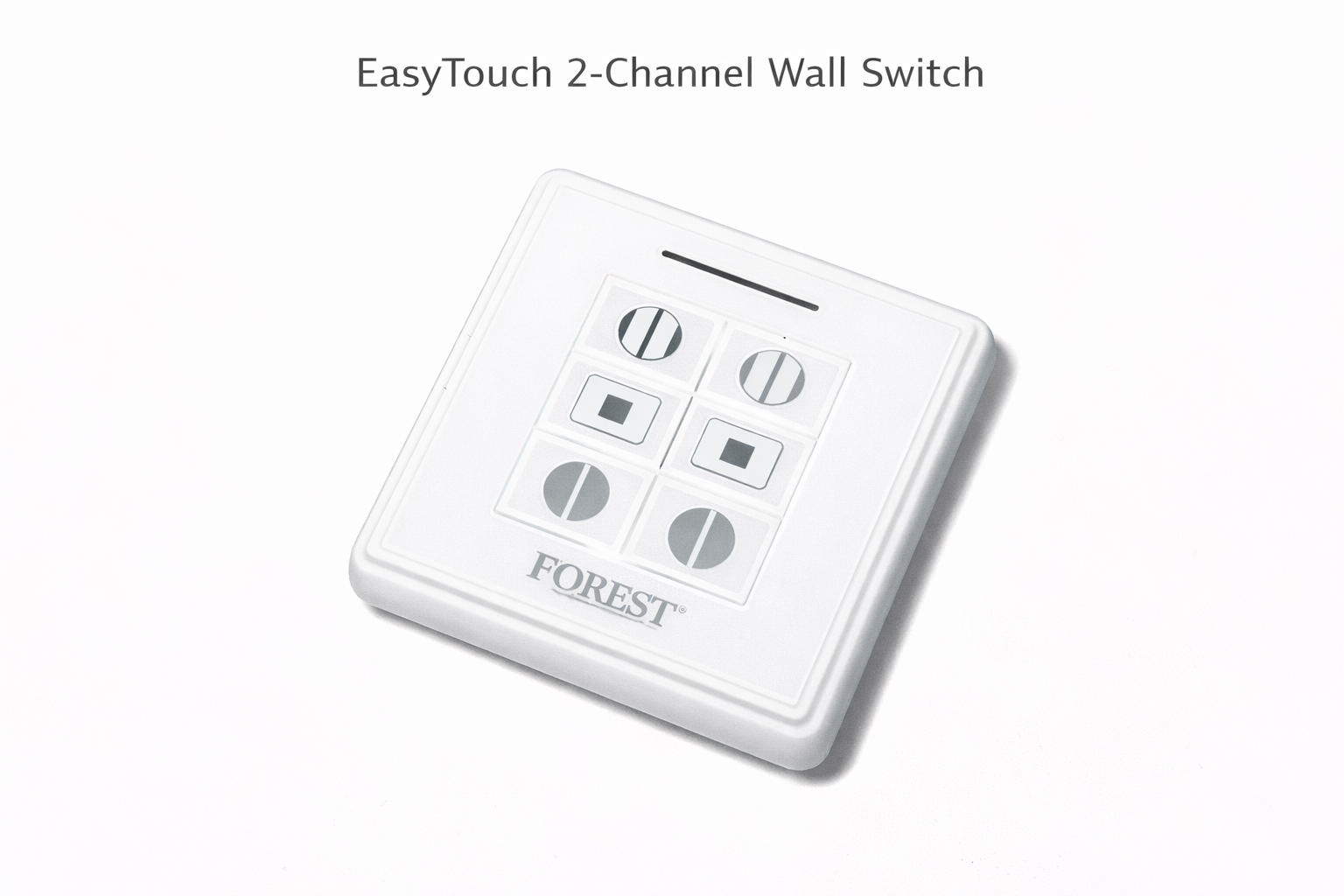 Forest Cordoba 2 Inch Motorized Curtain Rod System with Powder Coated Aluminum Rail and Remote Control