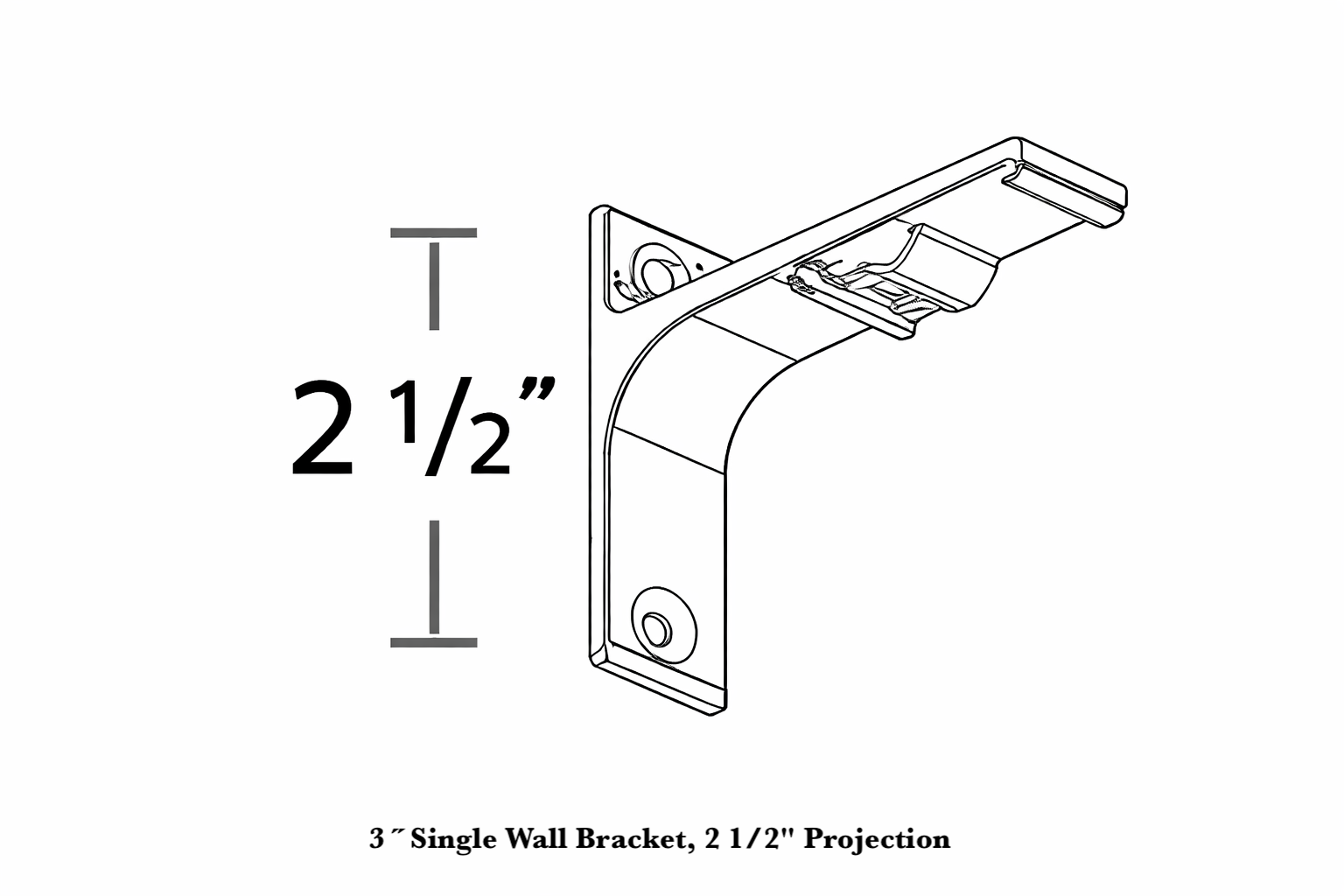 Forest Cordoba Wood Traverse Curtain Rod with Integrated Track and Baton Draw Operation