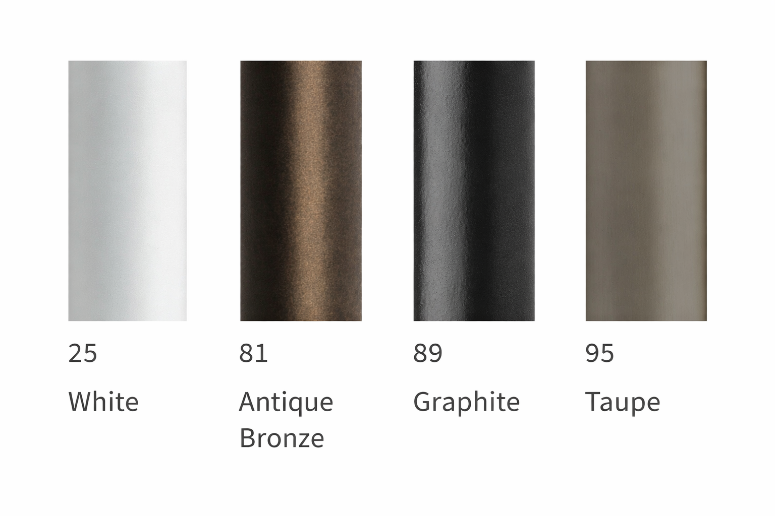 Forest Drapery Tavira Outdoor Traversing Curtain Rail Baton Draw Powder Coated Aluminum Track