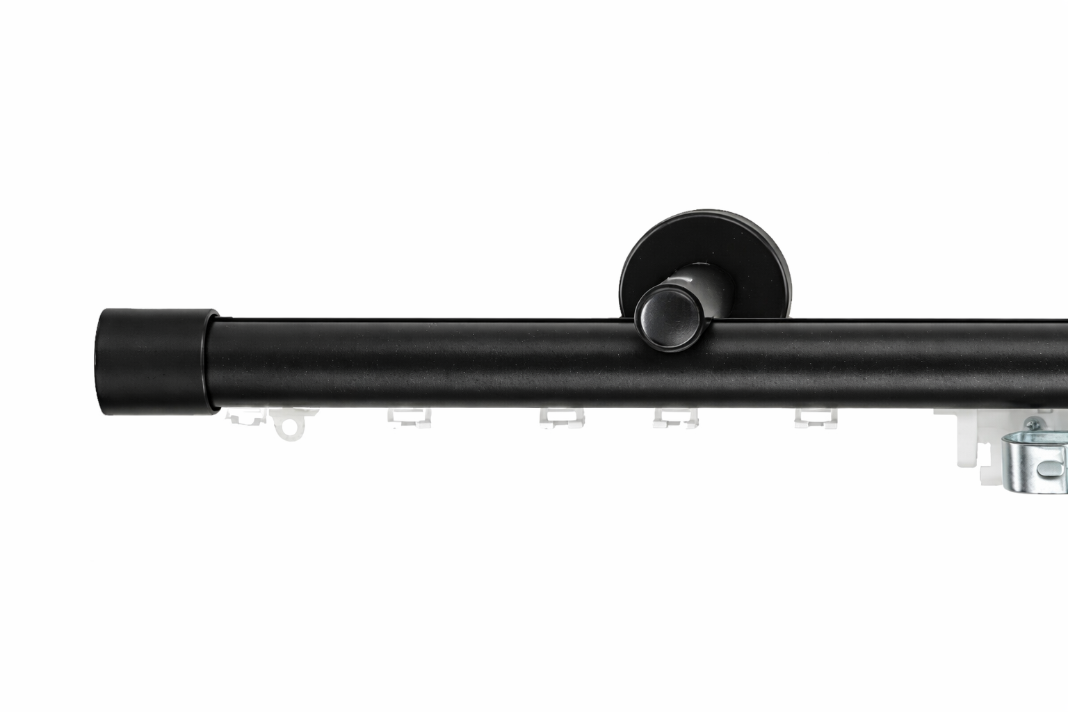 Forest Tavira Outdoor Baton Draw Drapery Rail 1 1/8 Inch Curtain Track for Exterior Patio Curtains