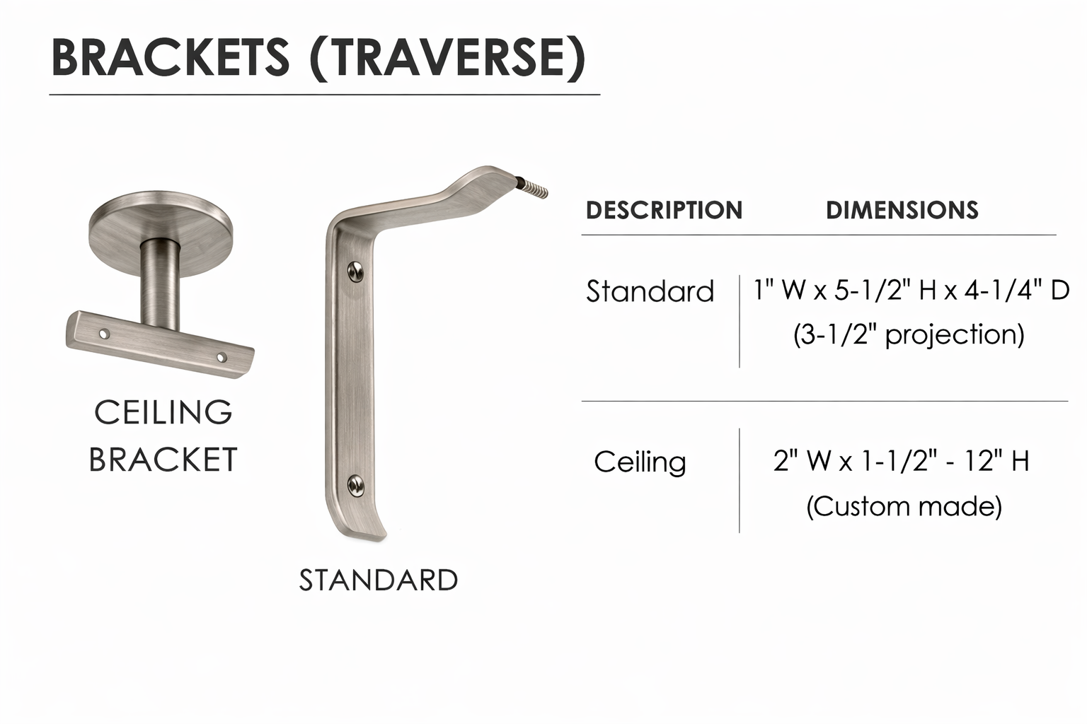 Magnolia Iron Baton Draw Traverse Curtain Rod with Precision Aluminum Track and Decorative Hardware