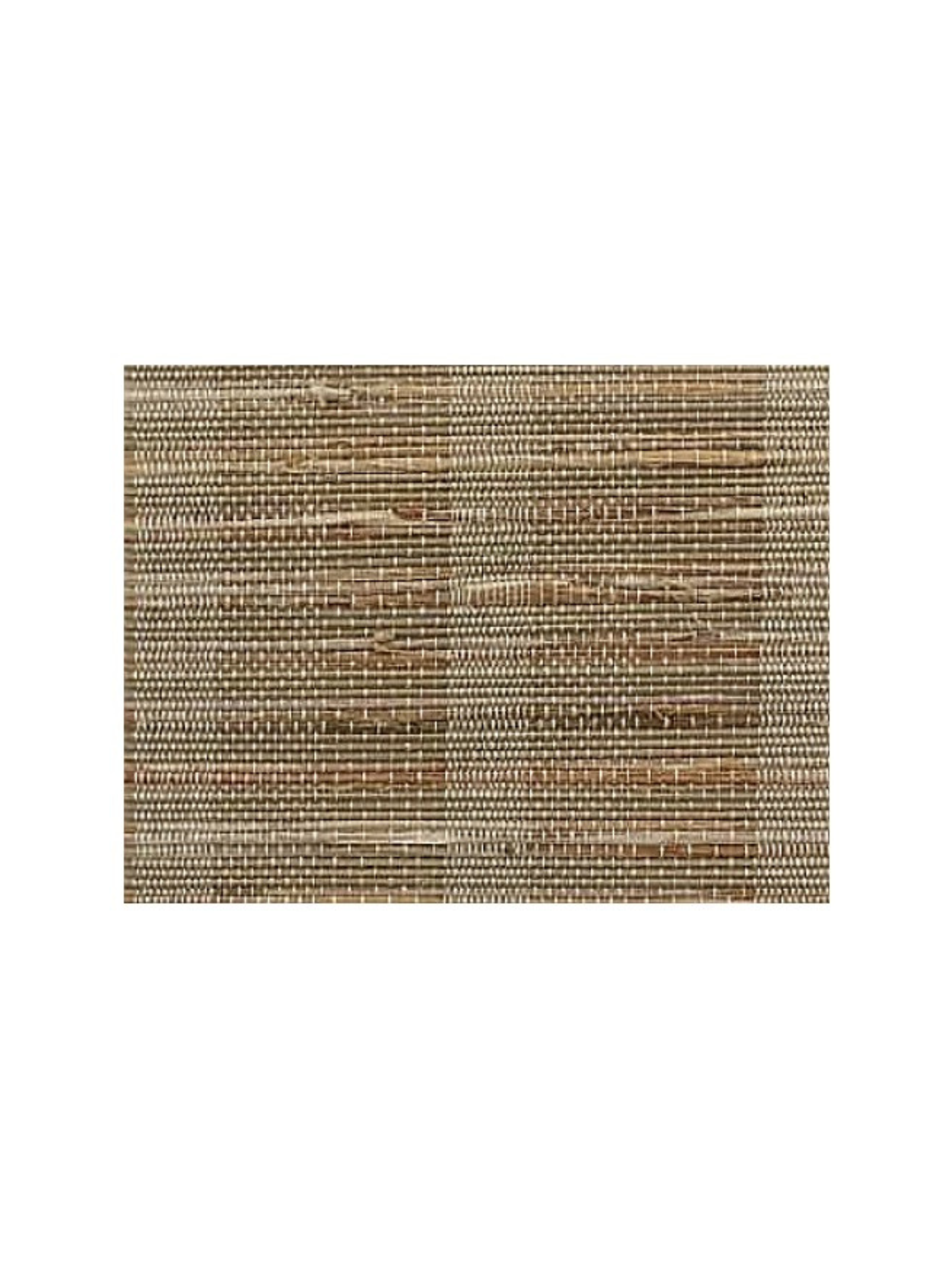 Natural woven wood shade showing organic fiber variation and handcrafted texture