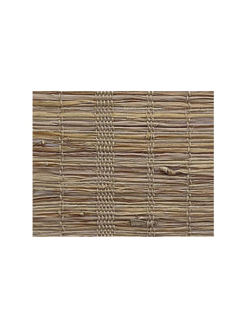 Traditional style Roman shades with structured folds and natural woven finish